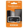 Kioxia USB flash disk, USB 3.0, 64GB, Yamabiko U365, Yamabiko U365, czarny, LU365K064GG4