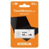 Kioxia USB flash disk, USB 3.0, 64GB, Hayabusa U301, Hayabusa U301, biały, LU301W064GG4