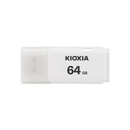 Kioxia USB flash disk, USB 2.0, 64GB, Hayabusa U202, Hayabusa U202, biały, LU202W064GG4