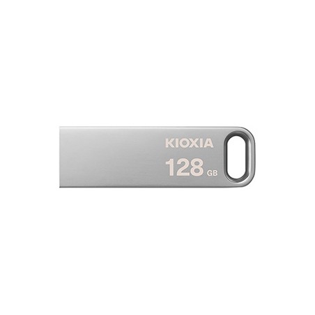 Kioxia USB flash disk, USB 3.0, 128GB, Biwako U366, Biwako U366, srebrny, LU366S128GG4