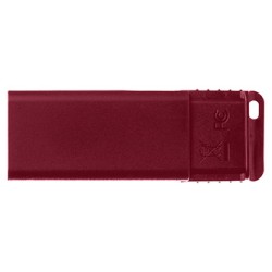 Verbatim USB flash disk, USB 2.0, 16GB, Slider, zielony, niebieski, czerwony, 49326, USB A, z wysuwanym złączem. 3 szt