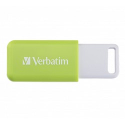 Verbatim USB flash disk, USB 2.0, 32GB, DataBar, zielony, 49454, do archiwizacji danych