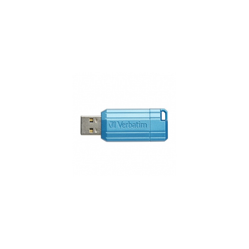 Verbatim USB flash disk, USB 2.0, 128GB, Store,N,Go PinStripe, niebieski, 49461, do archiwizacji danych