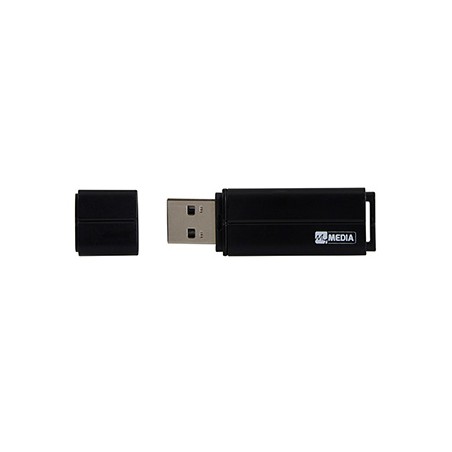 MyMedia USB flash disk, USB 2.0, 32GB, czarny, 69262, z plastikową osłoną