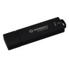 Kingston USB flash disk, USB 3.0, 8GB, IronKey D300S, czarny, IKD300S/8GB, USB A, szyfrowanie XTS-AES 256-bit