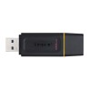 Kingston USB flash disk, USB 3.0, 128GB, DataTraveler Exodia, czarny, DTX/128GB, USB A, z osłoną
