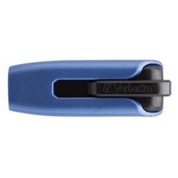 Verbatim USB flash disk, USB 3.0, 32GB, V3 MAX, Store N Go, niebieski, 49806, USB A, z wysuwanym złączem