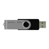 Goodram USB flash disk, USB 3.0, 64GB, UTS3, czarny, UTS3-0640K0R11, USB A, z obrotową osłoną