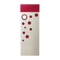 Apacer USB flash disk, USB USB 3.2 Gen1, 128GB, AH15J, magenta, AP128GAH15JR-1, USB A, pyłoszczelna, wodoodporna