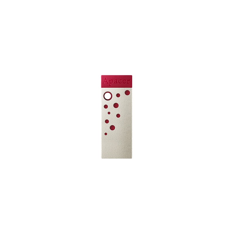 Apacer USB flash disk, USB USB 3.2 Gen1, 128GB, AH15J, magenta, AP128GAH15JR-1, USB A, pyłoszczelna, wodoodporna