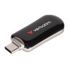 Verbatim Plectra USB flash disk, USB C a USB 3.2 Gen 1, 512GB, Dual QuickStick, szary, 30227, USB C, z oczkiem na brelok