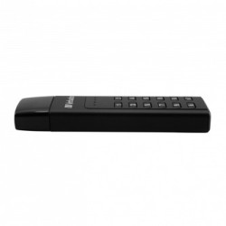 Verbatim USB flash disk, USB 3.0, 128GB, Keypad Secure, czarny, 49429, USB A, 256bitowe szyfrowanie AES, LED