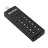Verbatim USB flash disk, USB 3.0 / 3.1 Gen 1, 32GB, Keypad Secure, czarny, 49430, 256bitowe szyfrowanie AES, LED złącze USB C