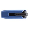 Verbatim USB flash disk, USB 3.0, 128GB, V3 MAX, Store N Go, niebieski, 49808, USB A, z wysuwanym złączem