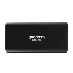SSD Zewnętrzny Goodram HX100, SSDPR-HX100-01T, 1000GB, czarny, 2.5", USB-C, 1TB