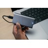 SSD Zewnętrzny Verbatim TurboMetal SSD, 32021, 1000GB, Nero Backup, Srebrny, w zestawie kabel USB-C 20 cm, M.2, USB C, 1TB