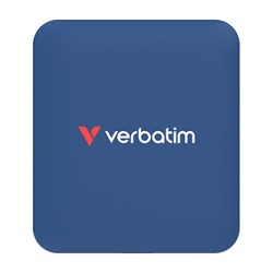 SSD Zewnętrzny Verbatim SnapBack Magnetic SSD, 32075, 1000GB, Blue Metallic, MagSave, 2x kabel USB C, 1TB