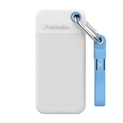 SSD Zewnętrzny Verbatim Pocket SSD colour edition, 32321, 2000GB, biały, w zestawie 2 gumowe osłony, USB C, 2TB