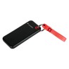 SSD Zewnętrzny Verbatim Pocket SSD Black/red, 32417, 256GB, czarny/czerwony, M.2, zawiera kabel USB C, USB-C