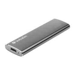 SSD Zewnętrzny Verbatim Vx500, 47442, 240GB, srebrny, 2.5", USB-C