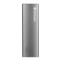 SSD Zewnętrzny Verbatim Vx500, 47443, 480GB, srebrny, 2.5", USB-C