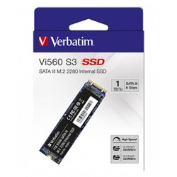 SSD Wewnętrzny Verbatim Vi560, 49364, 1000GB, czarny, SATA III, 1TB