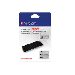 SSD Wewnętrzny Verbatim Vi7000G M.2, 49369, 4000GB, czarny, NVMe, 2TB