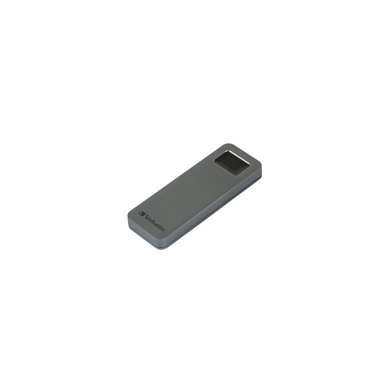 SSD Zewnętrzny Verbatim Executive Fingerprint Secure, 53656, 512GB, szary, szyfrowanie 256-bit AES, 2.5", USB-C, RODO
