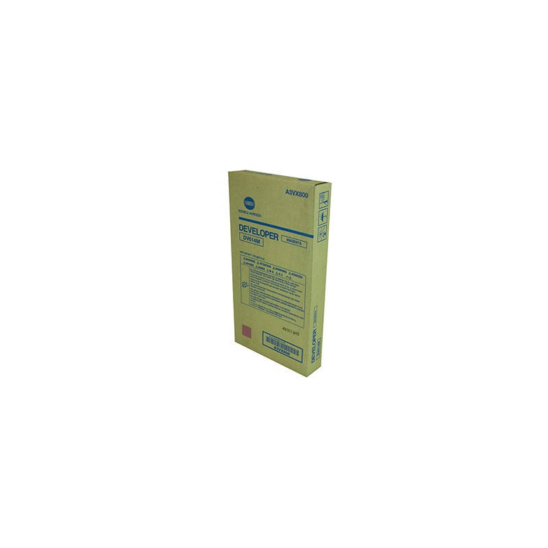 Konica Minolta oryginalny starter A3VX800, DV-614M, magenta, Konica Minolta Bizhub C3070L, 1060, 1070P, 1070, starter
