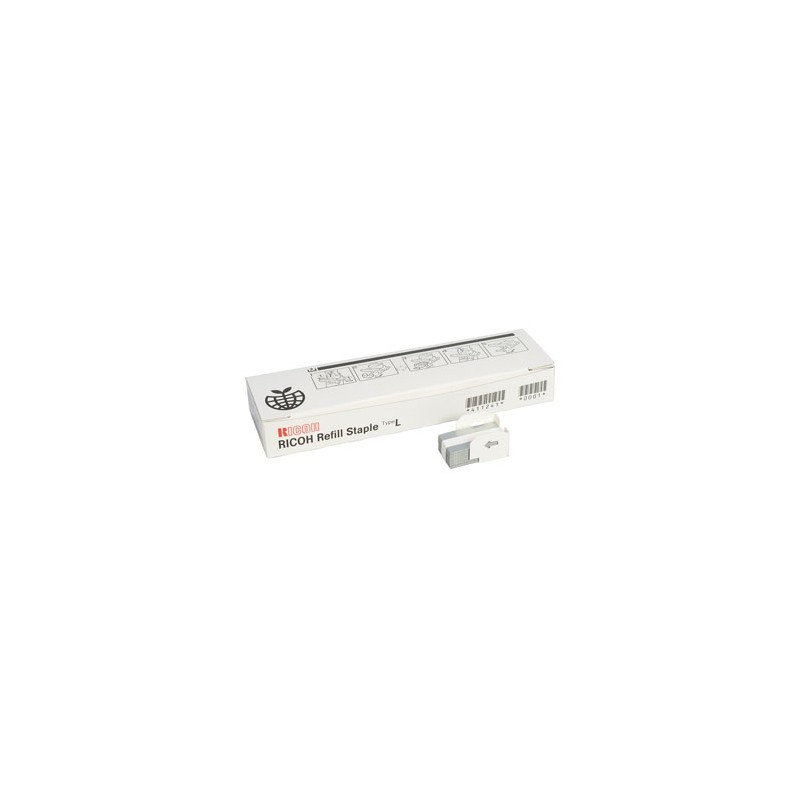 Ricoh oryginalny staple cartridge 411241, 2000ks, AF1060, AF1075, SR3110 Ricoh Type L, cena za 1 szt, 4szt w opakowaniu
