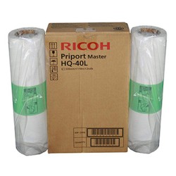 Ricoh oryginalny Master 893196, 2-pack, cena za 1 sztks, Ricoh JP 4500, PRIPORT DD 4450, DX 4542, DX 4545, matryca HQ40L,cena za