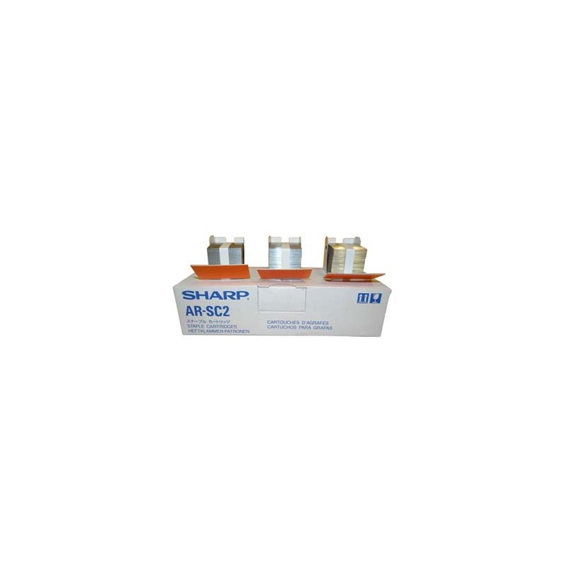 Sharp oryginalny staple cartridge AR-SC2, 3x5000ks, AR-FN7, F13, F14, MX-FNX2, FNX3, FNX4, FNX6, FNX7 Sharp