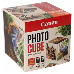 Canon oryginalny ink / tusz PG-560/CL-561 PHOTO CUBE Creative Pack White ORANG, 3713C013, CMYK
