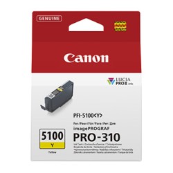 Canon oryginalny ink / tusz PFI-5100 Y, 6955C001, Yellow