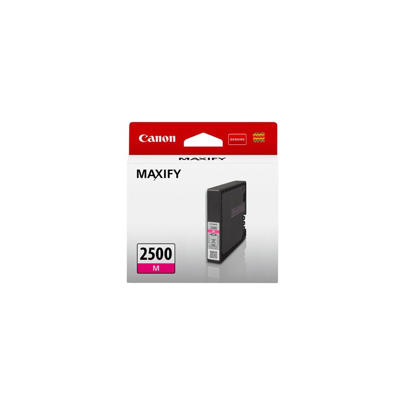 Canon oryginalny ink / tusz PGI-2500 M, 9302B001, magenta, 9.6ml