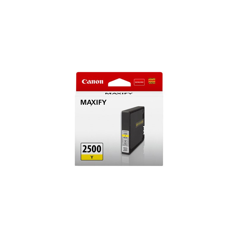 Canon oryginalny ink / tusz PGI-2500 Y, 9303B001, yellow, 9.6ml