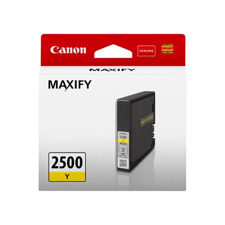 Canon oryginalny ink / tusz PGI-2500 Y, 9303B001, yellow, 9.6ml