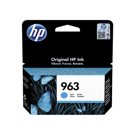 HP oryginalny ink / tusz 3JA23AE, HP 963, cyan, 700s, 10.77ml