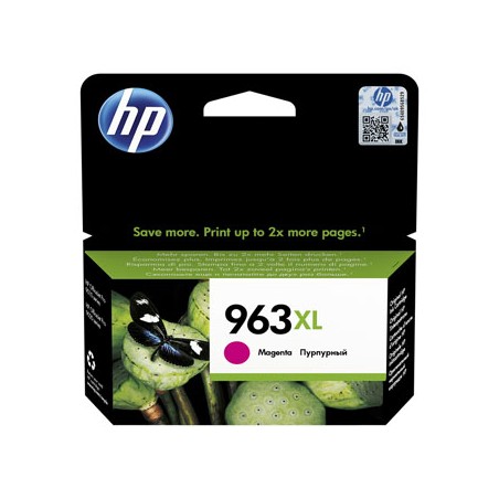 HP oryginalny ink / tusz 3JA28AE#301, HP 963XL, high capacity, magenta, blister, 1600s, 22.92ml