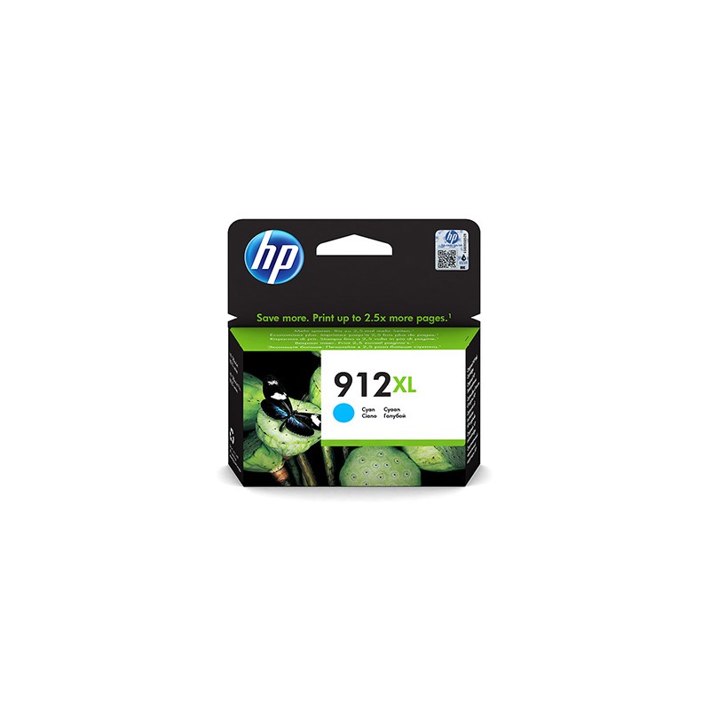 HP oryginalny ink / tusz 3YL81AE#301, HP 912XL, high capacity, cyan, blister, 700s, 8.5ml