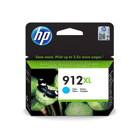 HP oryginalny ink / tusz 3YL81AE#301, HP 912XL, high capacity, cyan, blister, 700s, 8.5ml