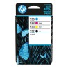 HP oryginalny ink / tusz 6ZC71AE#LS1, HP 932/933, CMYK, multipack