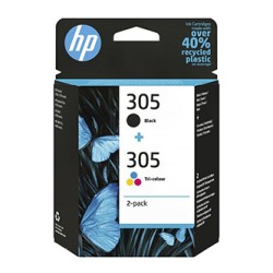 HP oryginalny ink / tusz 6ZD17AE#301, HP 305, blister, 2-pack
