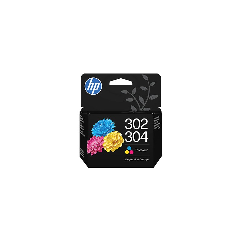 HP oryginalny ink / tusz B7RT6AE, HP 302/304, CMY, 150s