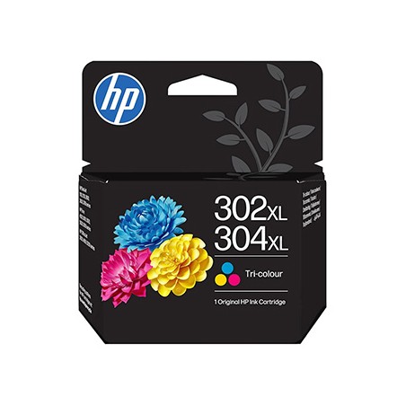 HP oryginalny ink / tusz B7RT8AE, HP 302XL/304XL, CMY, 300s, 7ml