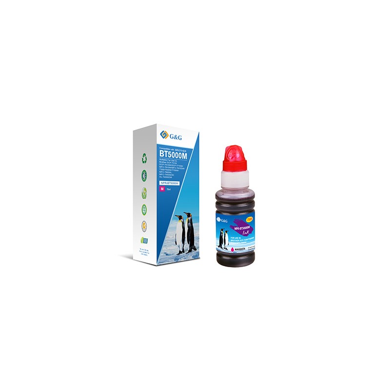 G&G kompatybilny ink / tusz z BT-5000M, NPR-BT5000M, magenta, 5000s