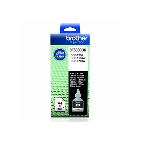 Brother oryginalny ink / tusz BT-6000BK, black, 6000s