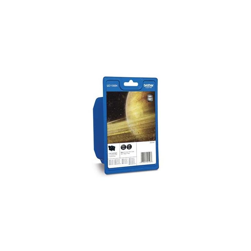 Brother oryginalny ink / tusz LC-1100SET 2X, black, 2szt