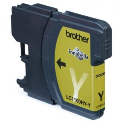 Brother oryginalny ink / tusz LC-1100HYY, yellow, 750s, high capacity