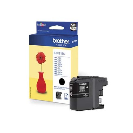 Brother oryginalny ink / tusz LC-121BK, black, 300s